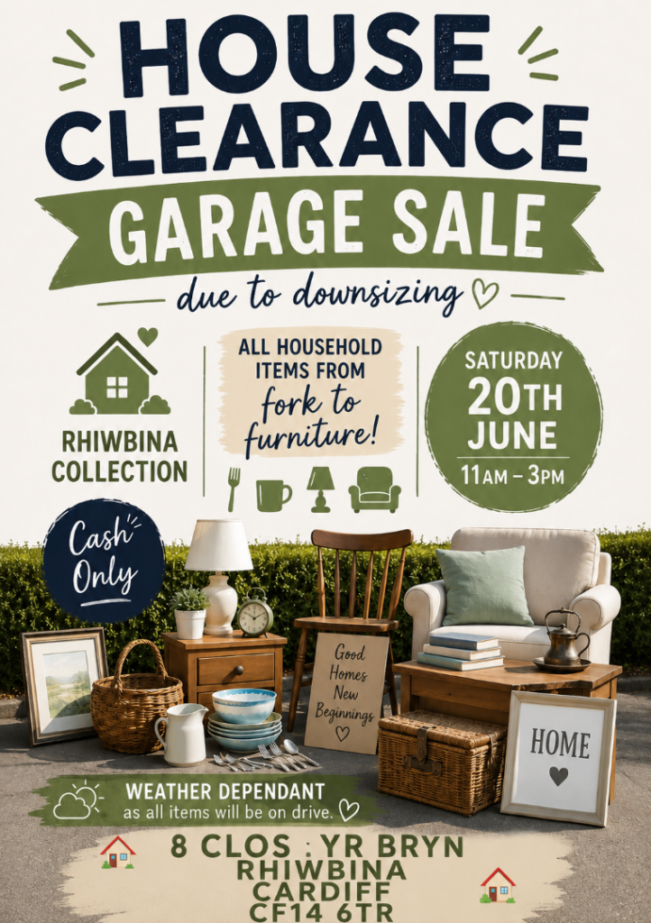 Garage sale TODAY!!