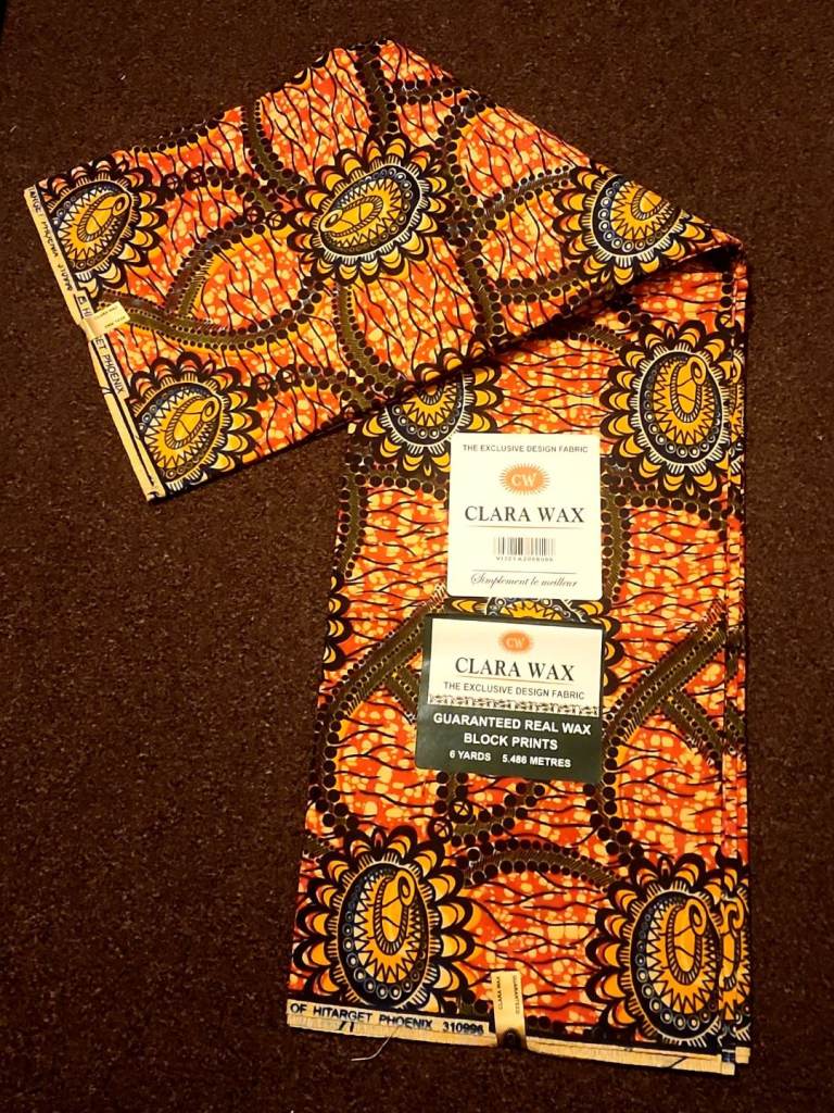 image for 6yards African cotton fabric 