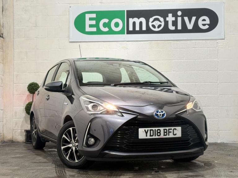2018 Toyota Yaris 1.5 VVT-h Icon Tech E-CVT Euro 6 (s/s) 5dr HATCHBACK Petrol/Electric Hybrid Aut...