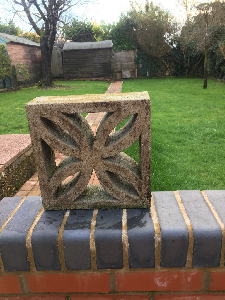 screen walling blocks for garden