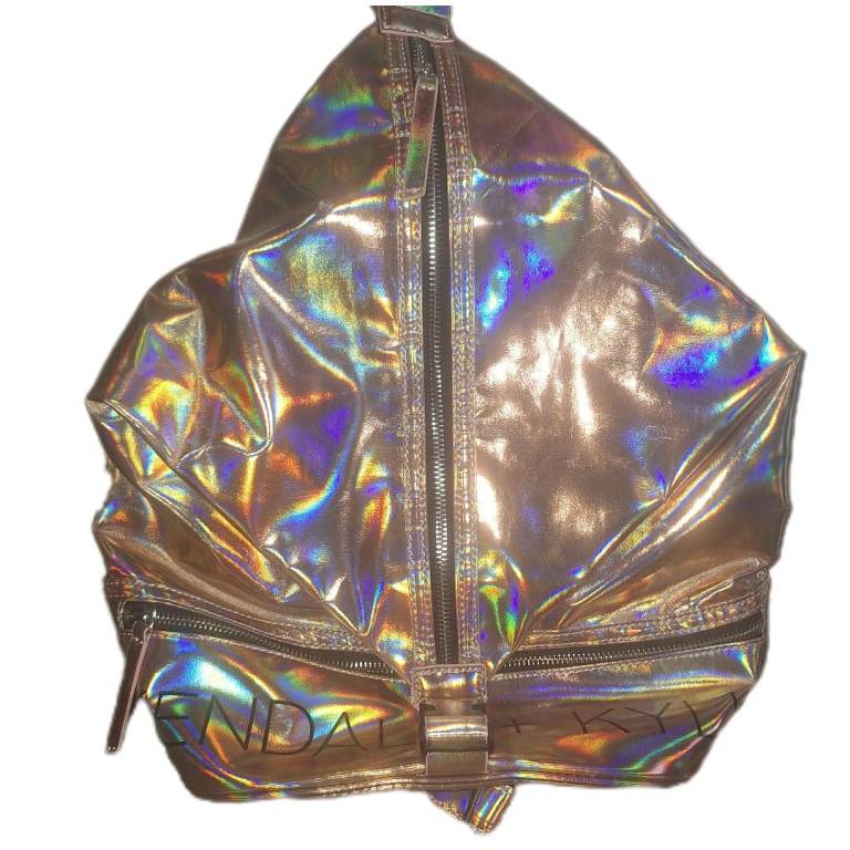 Kendall & Kylie Holographic Backpack - Good Condition