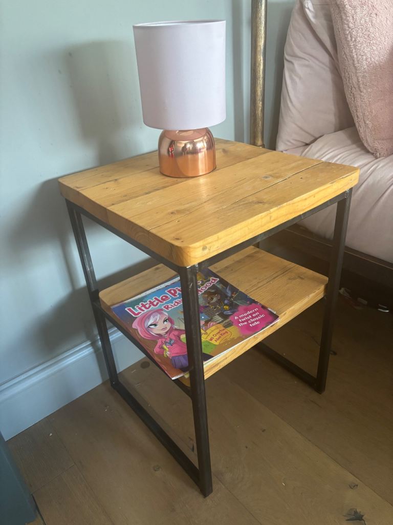 Wooden bedside tables 