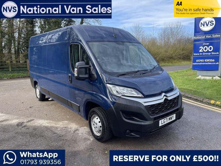 2021 Citroen Relay 2.2 BlueHDi 35 Enterprise L3 High Roof Euro 6 (s/s) 5dr PANEL VAN Diesel Manual