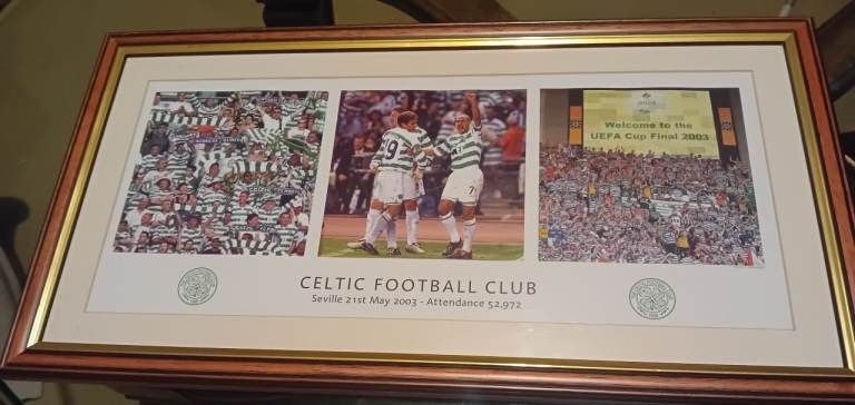 Celtic framed picture 
