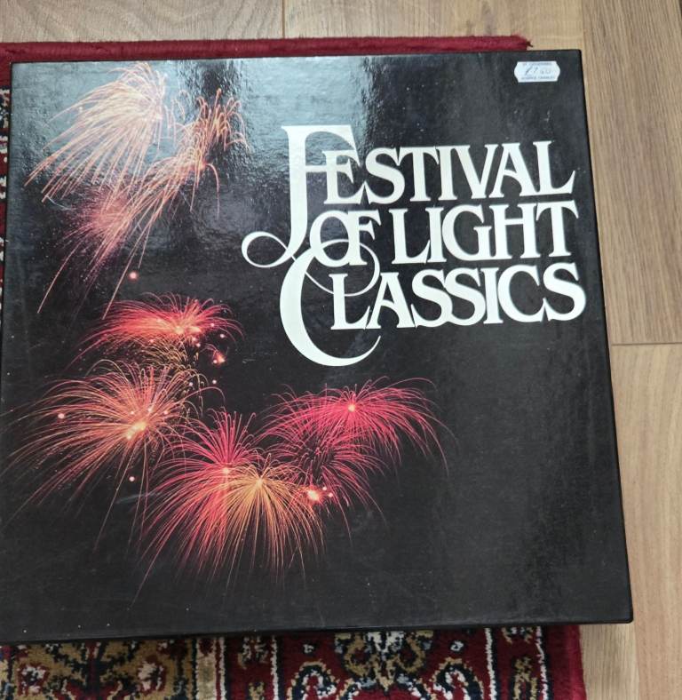 Job lot of 10 12" record vinyl box sets