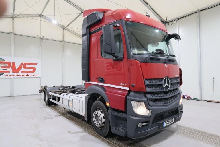 2019 (19 PLATE) Mercedes Benz Actros 1842 Demount 4x2 Euro 6 Chassis Cab
