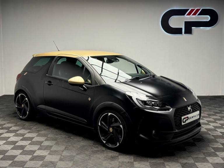 2016 DS Automobiles DS 3 1.6 THP PERFORMANCE BLACK S/S 3d 208 BHP Hatchback Petrol Manual