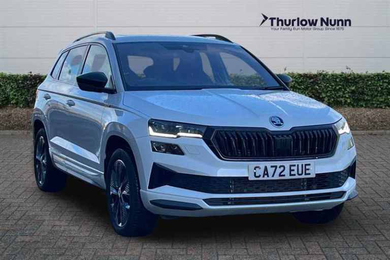 2022 Skoda Karoq 2.0 TSI SportLine SUV 5dr Petrol DSG 4WD Euro 6 (s/s) (190 ps) SUV Petrol Automatic