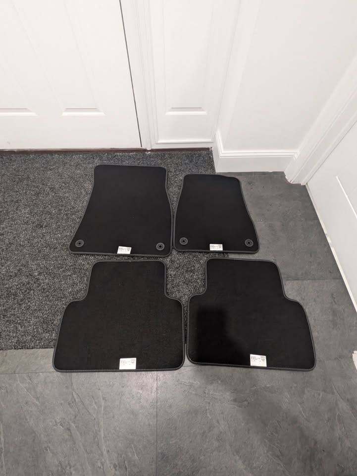 Audi A5 (B10) Full Set Genuine Front & Rear Car Mats 2025 Onwards