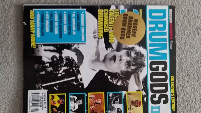 Modern Drummer DrumGods II magazine - 2008 - USA