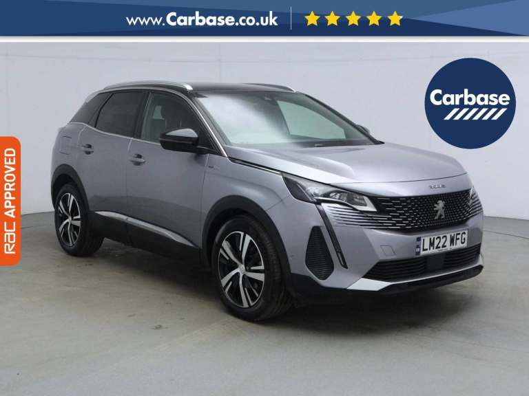 2022 Peugeot 3008 1.6 13.2kWh GT SUV 5dr Petrol Plug-in Hybrid e-EAT Euro 6 (s/s) (225 ps) SUV PE...