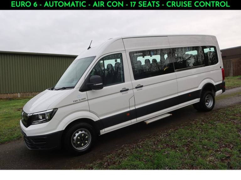 2019 MAN TGE 2.0 BiTurbo 5180d Auto Standard Medium Roof Minibus Euro 6 (s/s) (DRW) (177 Minibus ...