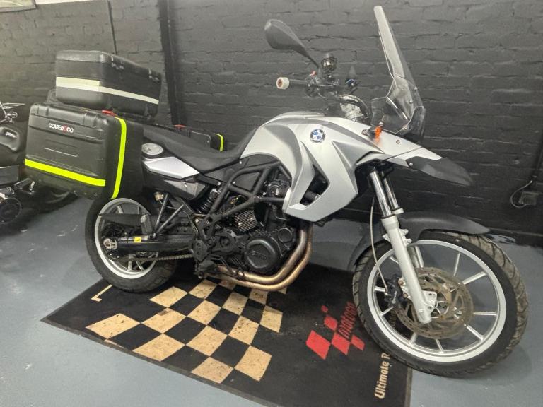 BMW F 650 TOURING BIKE 3 BOX PANNIERS