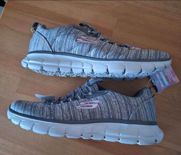 Skechers UK size 6 - Grey - New with tags - NOW £40