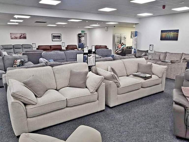 Modern 3+2 Seater Dylan Sofa & Corner Sofa Available Free Home Delivery 🚚🚛