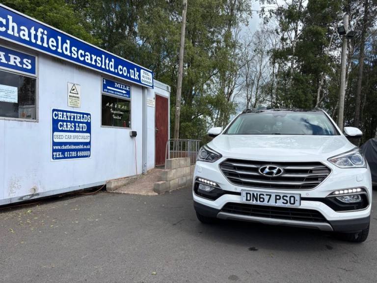 2017 67 HYUNDAI SANTA FE 2.2 CRDI PREMIUM SE DIESEL 4WD,7 SEATS SEATER, 72K MILE