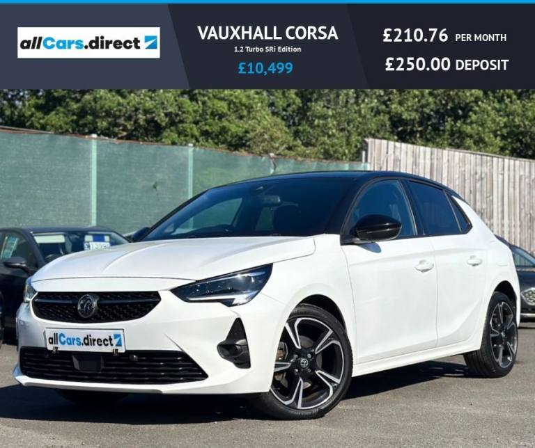 2022 Vauxhall Corsa 1.2 Turbo SRi Edition Hatchback Petrol Manual