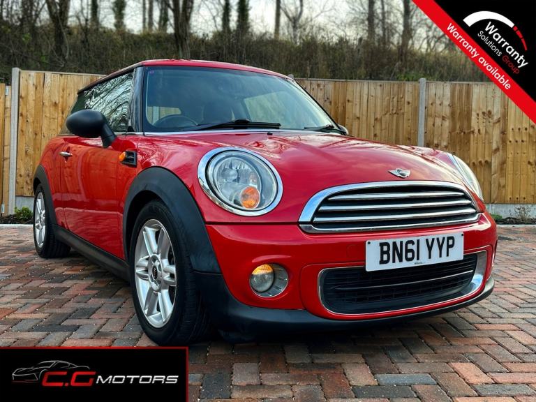 MINI HATCH 1.6 One Hatch Red Manual Petrol 2011
