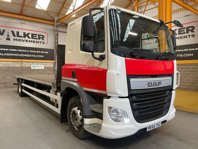 DAF CF220 *EURO 6* 4X2 18 TONNE FLATBED - 2015 - MX65 FGZ