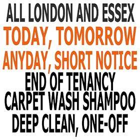 Last Minute Professional Carpet & End of Tenancy Cleaning Services - Domestic, Deep House Cleaners 