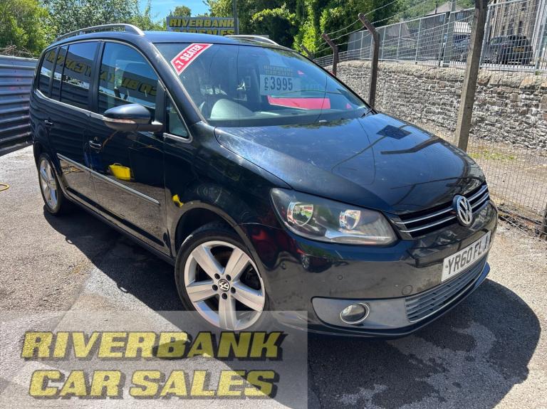 2010 Volkswagen Touran 2.0 TDI Sport 5dr TOP SPEC PARK ASSIST SEVEN SEATER MPV Diesel Manual