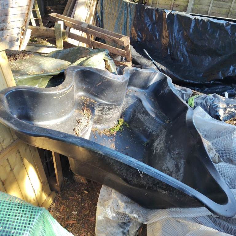 Lotus Tough-Line Pre-formed Pond Liner – Fair Condition