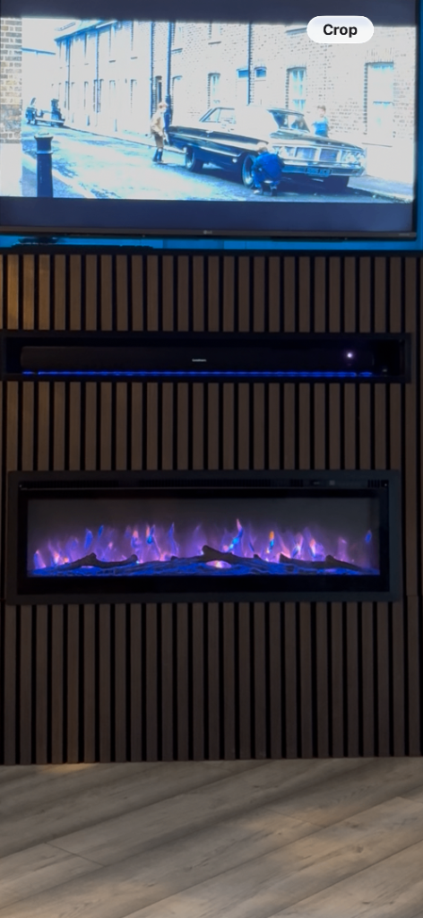 Media wall / in wall fire 