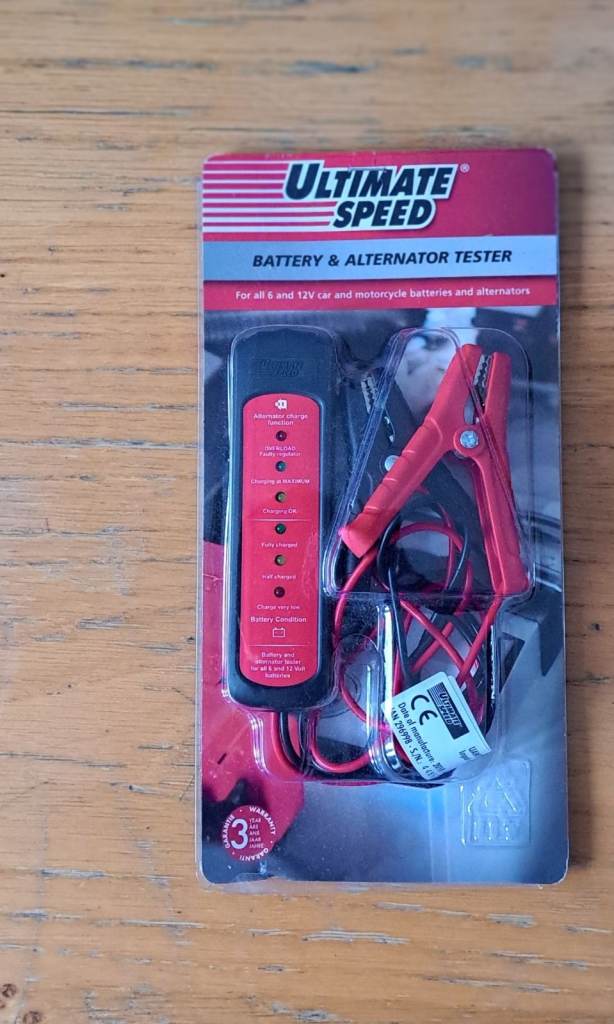 ULTIMATE SPEED Battery & alternator tester