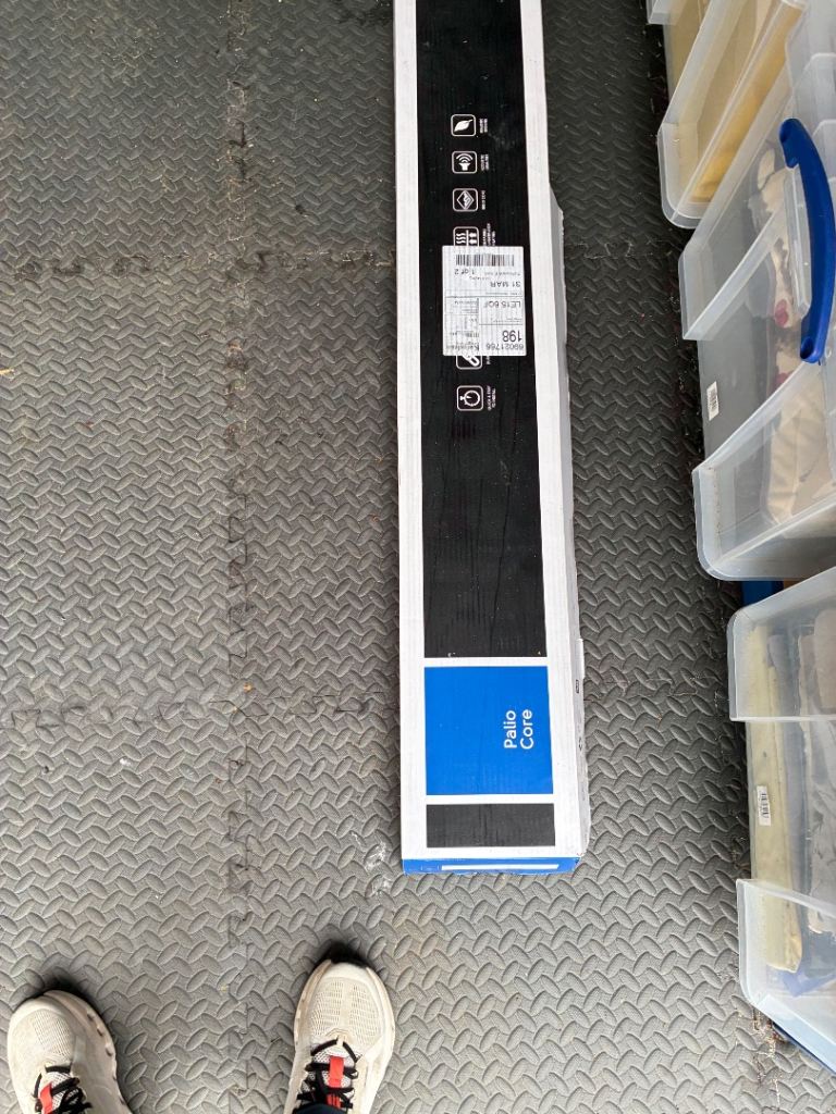 One box Karndean Palio Core flooring planks. 