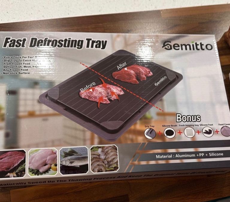 Semitto Fast Defrosting Tray – Brand New