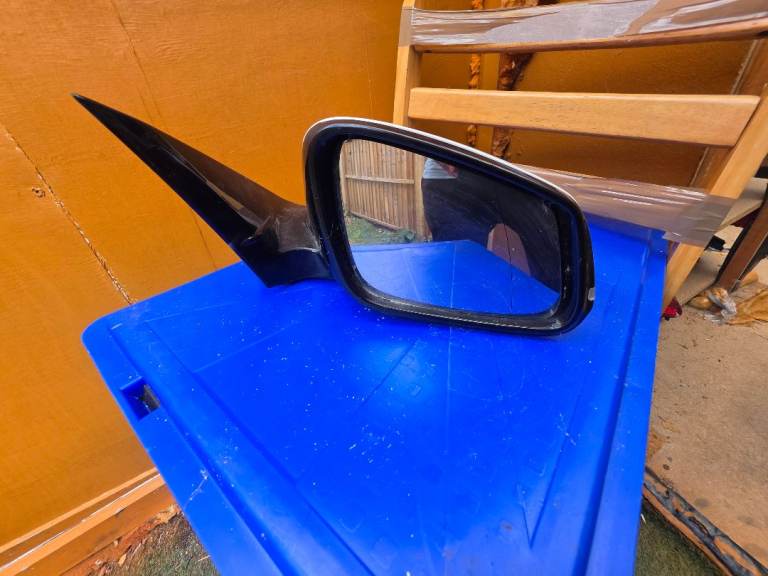 BMW 4 SERIES M SPORT WHITE WING DOOR MIRROR DRIVER SIDE BREAKING PARTS 