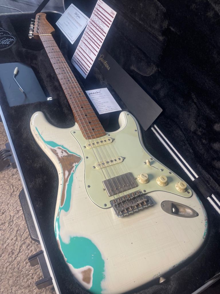 Xotic xsc-2 heavy relic custom shop strat stratocaster Usa electric guitar