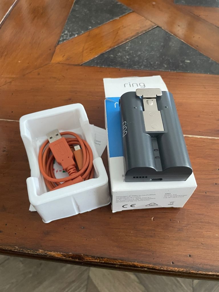 RING  Quick-Release Battery Doorbell/Cam – NEW