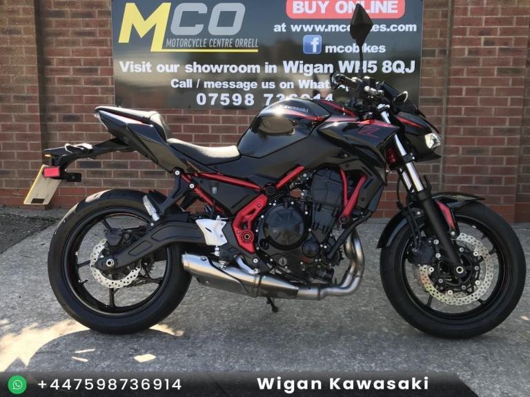 Kawasaki Z650 2025/75 reg 4944 miles FSH