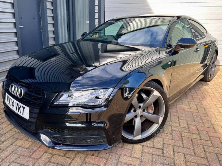 2014 Audi A7 3.0 BiTDI V6 Black Edition Sportback Tiptronic quattro Euro 5 (s/s) 5dr HATCHBACK Di...