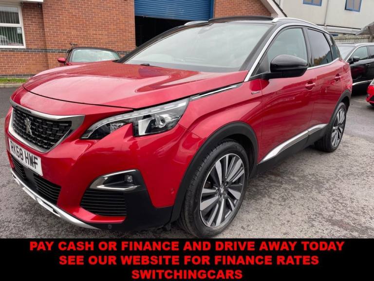 2018 Peugeot 3008 1.2 PureTech GT Line SUV 5dr Petrol Manual Euro 6 (s/s) (130 ps) HATCHBACK Petr...