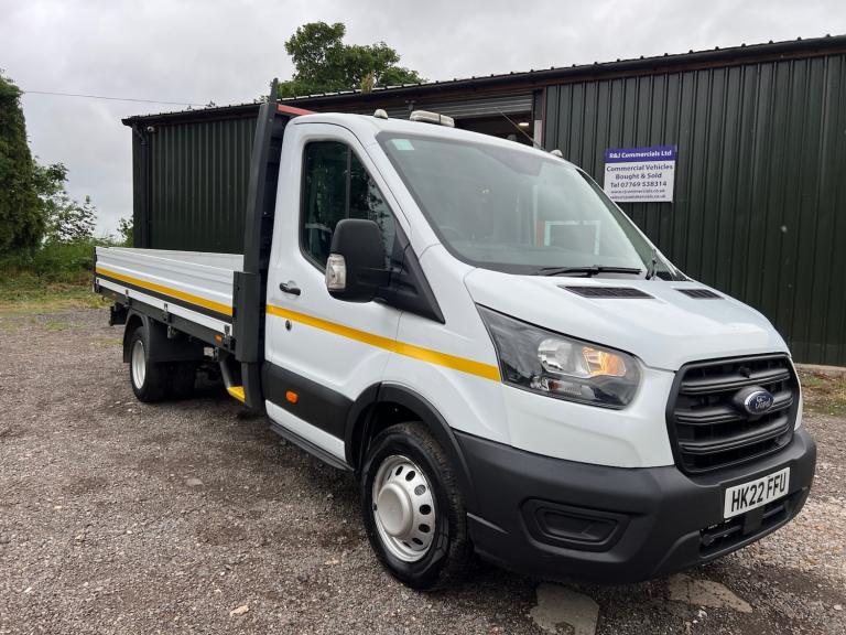 2022 Ford Transit 2.0 EcoBlue 130ps LWB L4 14FT TWIN REAR WHEEL DROPSIDE Dropside Diesel Manual