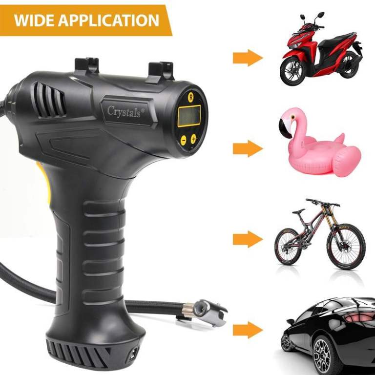 Cordless Electric Car Tyre Inflator Pump
