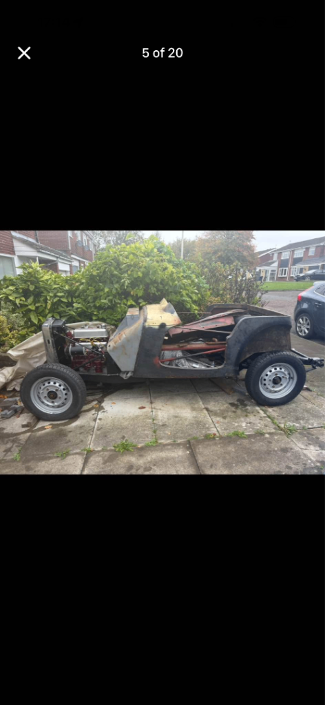 Barn Find 1952 MG TD Project 