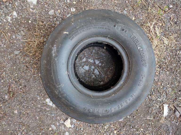Tyre for Haybob / lawn mower etc.