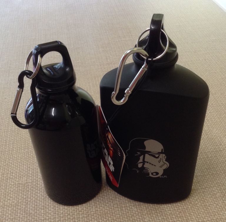 NEW 2 X FLASK & BAG