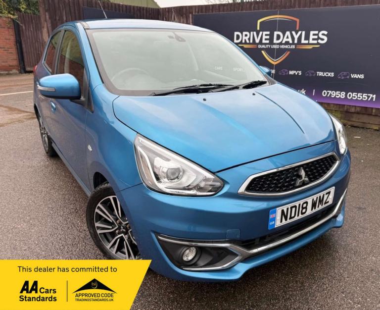 2018 Mitsubishi Mirage 1.2 Mirage Juro 5dr Hatchback Petrol Manual