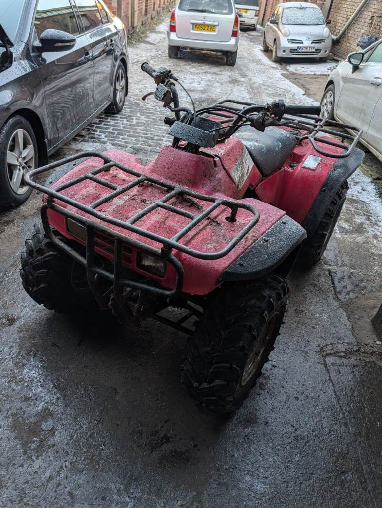 Honda TRX 300 big red quad 