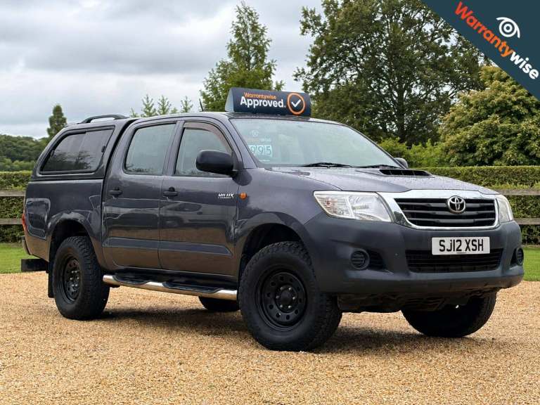2012 Toyota Hilux HL2 D/Cab Pick Up 2.5 D-4D 4WD 144 PICK UP DIESEL Manual
