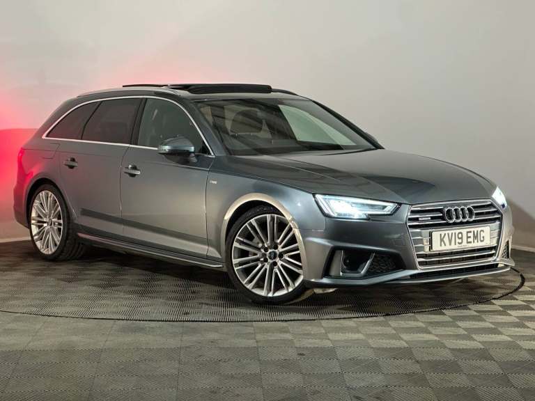 2019 AUDI A4 S LINE 40 TDI 2.0 DIESEL S-TRONIC AUTOMATIC QUATTRO 5 DOOR ESTATE