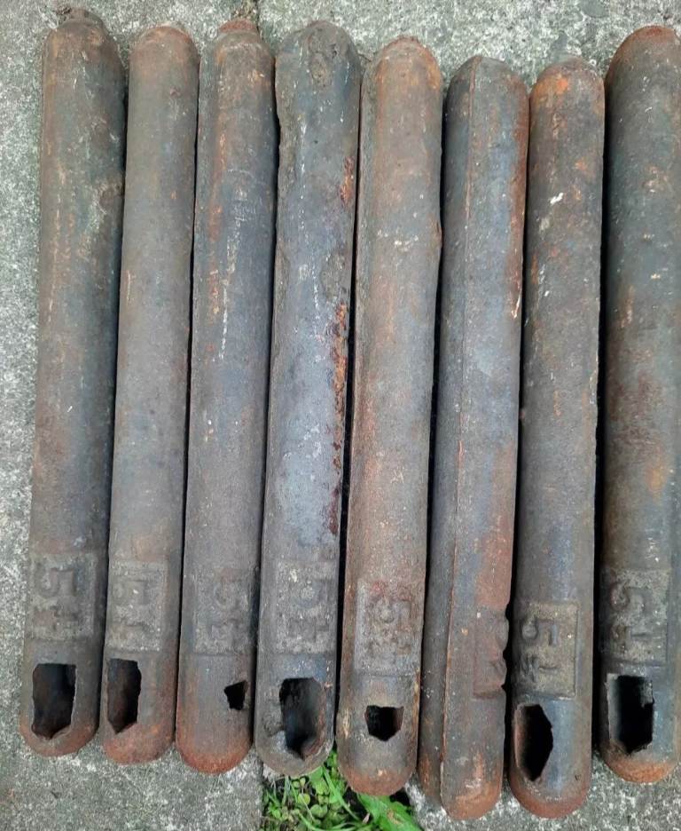 Job Lot 22 Victorian Cast Iron Sash Window Weights 7 / 6.5 / 6 / 5.5 / 5 / 4 lbs