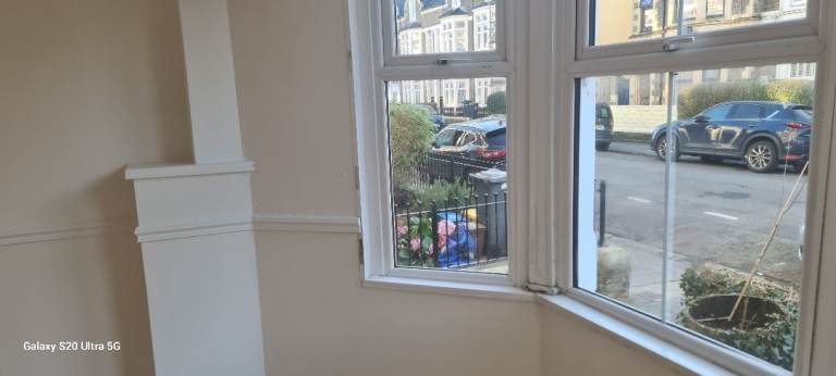 2 bedroom flat for rent.  Ground floor with patio garden