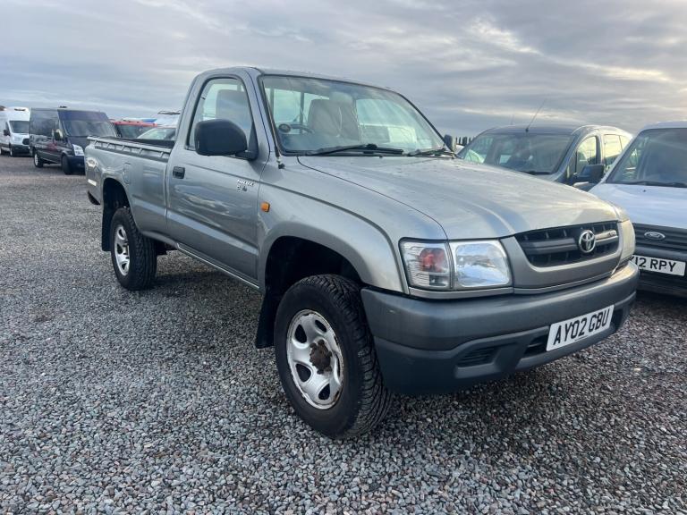 2002 Toyota Hilux 250 EX Pick Up 4WD 102Bhp D4-D 4X4 84k FSH PICK UP Diesel Manual
