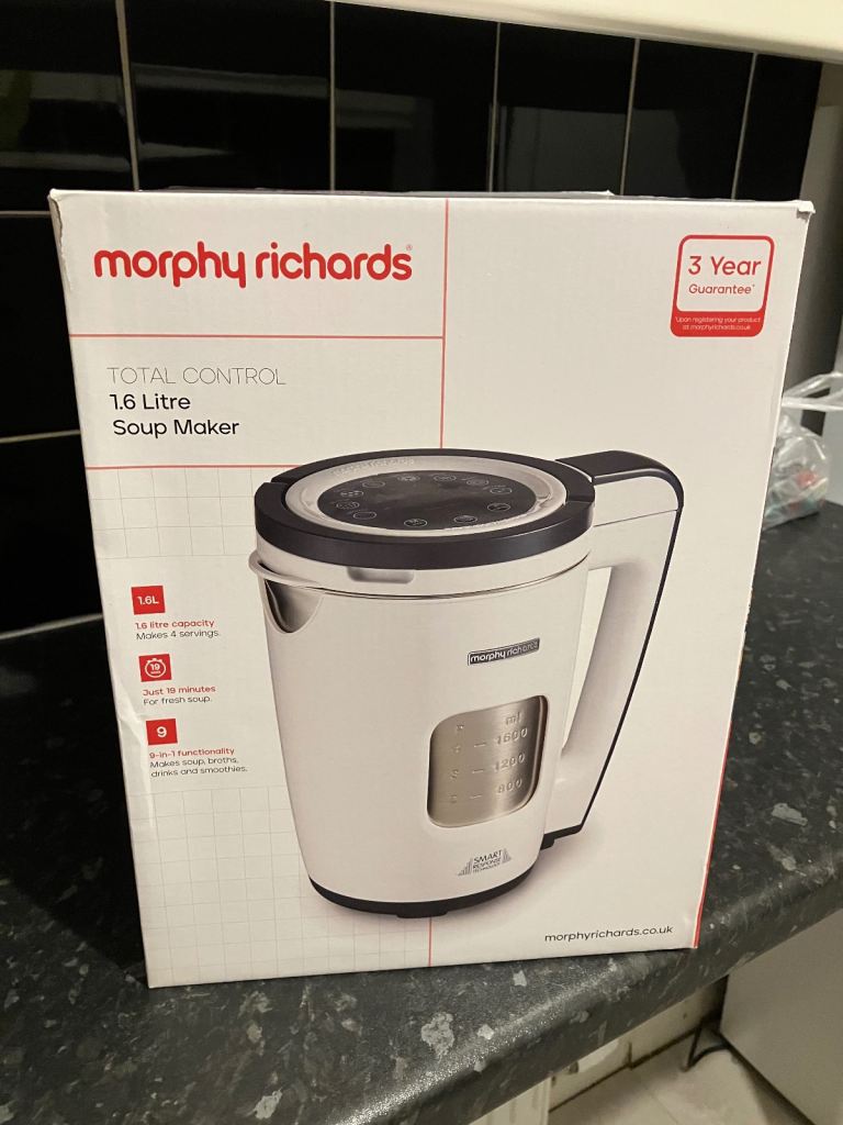 Morphy Richards 1.6L Total Control Soup Maker