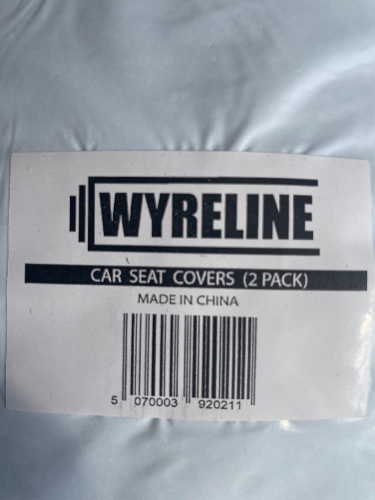 Brand new heavy duty car/van seat cover x 2